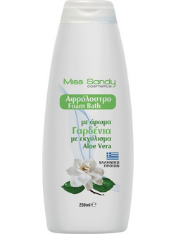 Miss Sandy με Άρωμα Γαρδένιας Αφρόλουτρο σε Gel 250ml