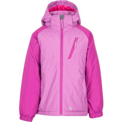 Trespass Tuneful Αθλητικό Παιδικό Μπουφάν Χειμωνιάτικο Softshell Αδιάβροχο Αντιανεμικό Φούξια FCJKRATR0020-DP