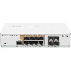 Mikrotik CRS112-8P-4S-IN Unmanaged L2 Switch με 8 Θύρες Ethernet 1Gbps και 4 SFP Θύρες