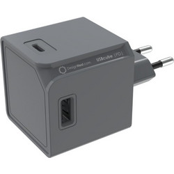 Allocacoc - USB Cube Original - USB A+C - 65W - Γκρι DH1253GY/EUPD65
