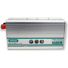 Inverter Αυτοκινήτου Καθαρού Ημιτόνου 1500W για Μετατροπή 12V DC σε 220V AC AB-Q014