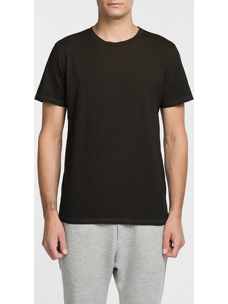 Μπλούζα The Project Garments Powder Effect Regular Fit T-shirt Charcoal