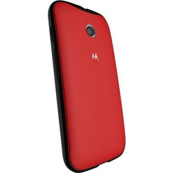 Motorola Moto E Grip Shell Θήκη Cherry+Black