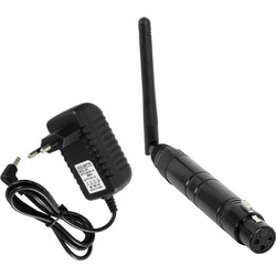 SKYDANCE-DM-WR 71578 DMX512 Ασύρματος Δέκτης RF 2.4Ghz ISM GFSK 20dBm 400m Θηλυκό XLR3 DC 5V IP20 - Μ1.9 x Π1.9 x Υ22cm