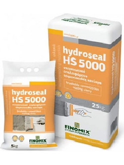 Στεγανωτικό τσιμεντοειδές Hydroseal HS5000 Finomix 5κιλ Γκρι