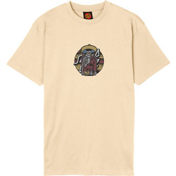 Santa Cruz Ανδρική κοντομάνικη μπλούζα Guzman Dining Dot T-Shirt SCA-TEE-12310-VANILLA