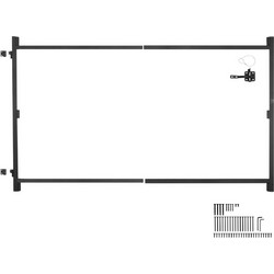 VEVOR Gate Building Kit Ταιριάζει 60 έως 96 σε μεγάλα ανοίγματα 6 έως 7 πόδια ψηλός φράχτης