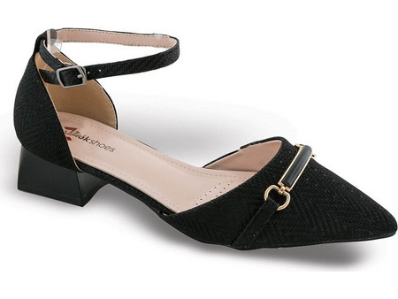 G2008B Γυναικείο Slingback ZAK SHOES Μαύρο