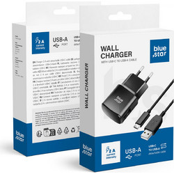 Blue Star USB Type-C Wall Charger Black