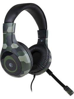 Nacon V.1 Gaming Headset On Ear Camo Green