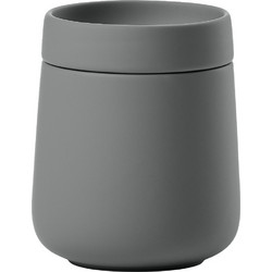 Zone Denmark Δοχείο Αποθήκευσης Για Μπατονέτες Stoneware O8,4x10,5 290 ml - Nova One Grey