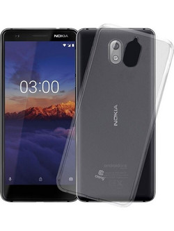 Crong Crystal Slim Cover - Protective Case For Nokia 3.1 (clear) - (CRG-CRSLIM-N31-TRS)