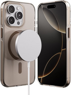 Crong Clear Mag Pro - Case Iphone 15 Pro Magsafe (desert) - (CRGCLRMPIP1561PBRW)