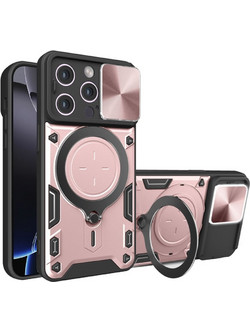 Techsuit - CamGuard Pro - iPhone 16 Pro Max - Rose Gold