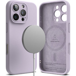 Ringke - Silicone Magnetic Magsafe - Iphone 16 Pro - Lavender