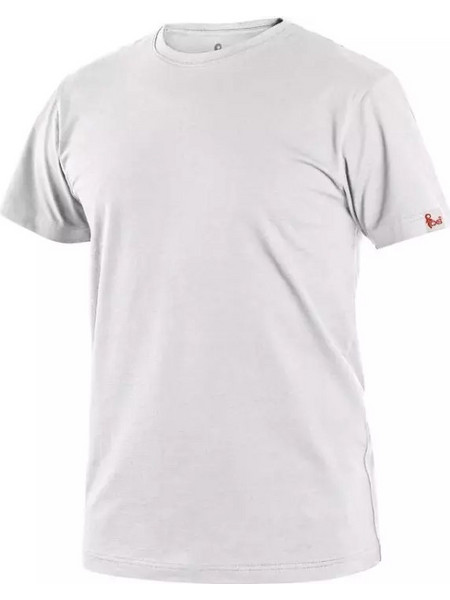 T-shirt CXS NOLAN κοντομάνικο 98% βαμβάκι 2% ελαστάν λευκό