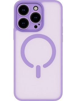 ObaStyle Semiclear Ματ Θήκη MagSafe για iPhone 16 Pro Max- Βιολετί