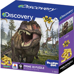 Παιδικό Puzzle Prime 3D National Geographic Kids Tyrannosaurus Rex 100 Κομμάτια