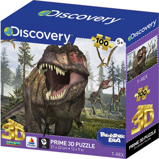 Παιδικό Puzzle Prime 3D National Geographic Kids Tyrannosaurus Rex 100 Κομμάτια