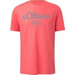 Ανδρικό T-shirt Κοραλί S.Oliver 2141458-25D1