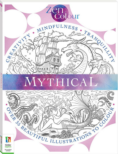 ΒΙΒΛΙΟ ΖΩΓΡΑΦΙΚΗΣ ZEN - MYTHICAL (KAL-29)