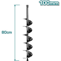 TOTAL ΑΝΤΑΛΛΑΚΤΙΚΟ ΤΡΥΠΑΝΙ 100mm TEA55221-SP-100