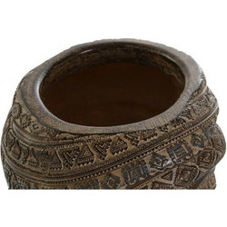 Dekodonia Κασπώ Αφρικάνα σε Καφέ Χρώμα 13.5x25.5cm