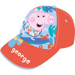 Βρεφικό Καπέλο George Peppa Pig Κόκκινο Χρώμα