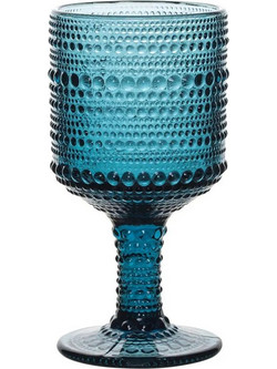 HFA Ποτήρι Κρασιού Γυάλινο Drops Ink Blue 1τμχ 5423505