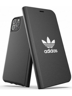 Adidas OR Booklet Case Basic for iPhone 11 Pro Max - Black and White