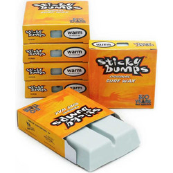 STICKY BUMPS WARM SURF WAX - STICKYBUMWARM-TROP MULTI