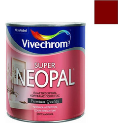 Vivechrom Super Neopal Πλαστικό Χρώμα Εσωτερικού Χώρου Κόκκινο 16 0.20lt