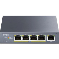 Cudy GS1005PTS1 Unmanaged L2 Switch με 5 Θύρες Ethernet 1Gbps και 1 SFP Θύρα