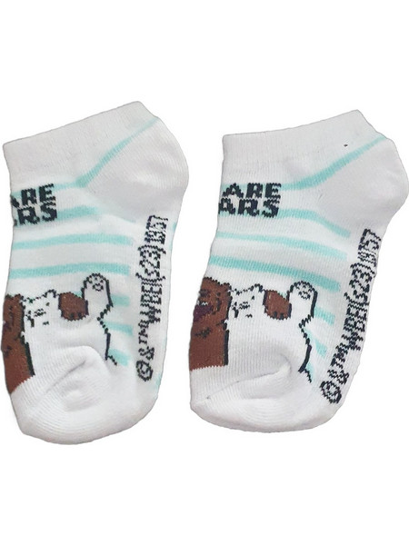 Παιδικές Κάλτσες Bare Bears White 7120061