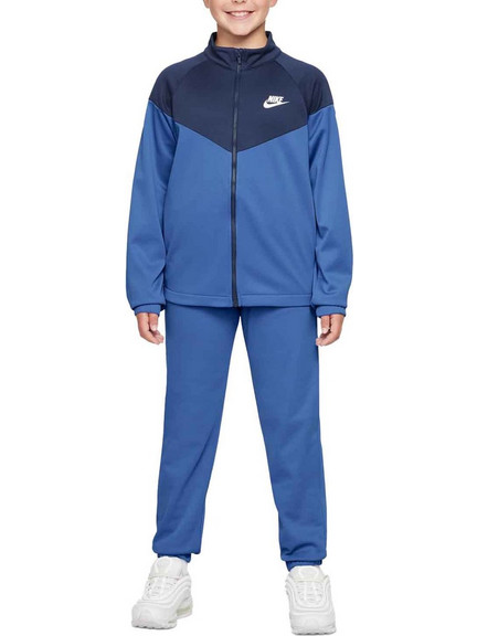 Nike Dri-Fit Παιδικό Σετ Φόρμας Royal Blue HQ9315-411