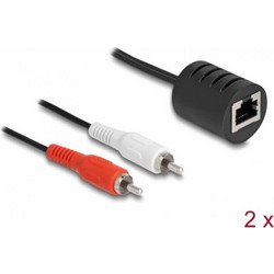 Extender DΕLΟCΚ Audio 2 x RCA μέσω UTP (50m) 87857
