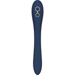 Dream Toys Goddess Ares Δονητής για Ζευγάρια με Τηλεχειριστήριο 20cm Μπλε