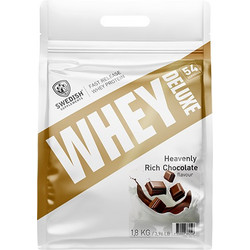 Swedish Supplements Whey Deluxe Heavenly Rich Chocolate Πρωτεΐνη Ορού Γάλακτος Γράμμωσης 1.8kg