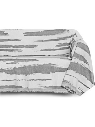 Σενίλ Ριχτάρι Soft Touch IDEATO για Διθέσιο Καναπέ Waves Grey 180Χ250 - WAVES GREY-2