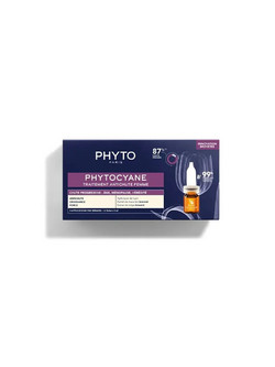 Phyto Phytocyane Anti-Hair Loss Treatment Progressive Hair Αμπούλες κατά της Τριχόπτωσης 12x5ml