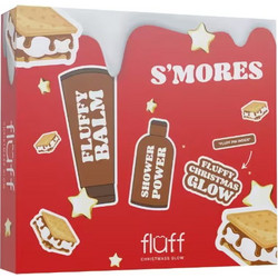 Fluff S’Mores Body Lotion 100ml + Shower Oil 100ml + Chocolate-Marshmallow Pin