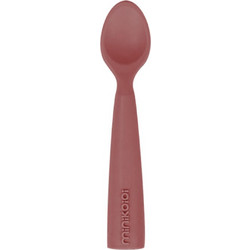 Minikoioi Scooper Βρεφικό Κουτάλι Σιλικόνης 6m+ Rose