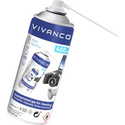 VIVANCO COMPRESSED AIR SPRAY FOR CLEANING 400ml