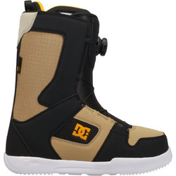 DC PHASE BOA SNOWBOARD BOOTS BLACK TAN