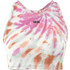 Vans Longline Racerback Wash Bralette Αθλητικό Μπουστάκι με Χαμηλή Στήριξη Πολύχρωμο VN000386WHT-WHT