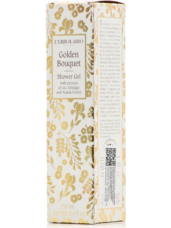L'Erbolario Golden Bouquet Αφρόλουτρο σε Gel 250ml