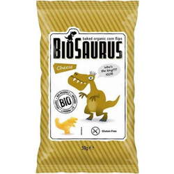 Holle Biosaurus Βιολογικά Γαριδάκια με Τυρί 12m+ Χωρίς Λακτόζη 50gr