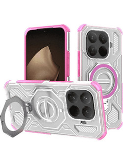 Techsuit Carbon Shield Pro Θήκη Κινητού Pink Transparent (Xiaomi 15T Pro)