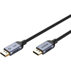 Unitek Καλώδιο DisplayPort 2.1 to DisplayPort Male 2m Black C1626GY01-2M