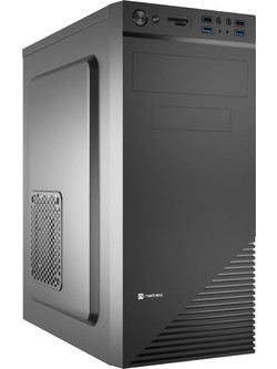 Natec Cabassu G2 Black Midi Tower Κουτί Υπολογιστή